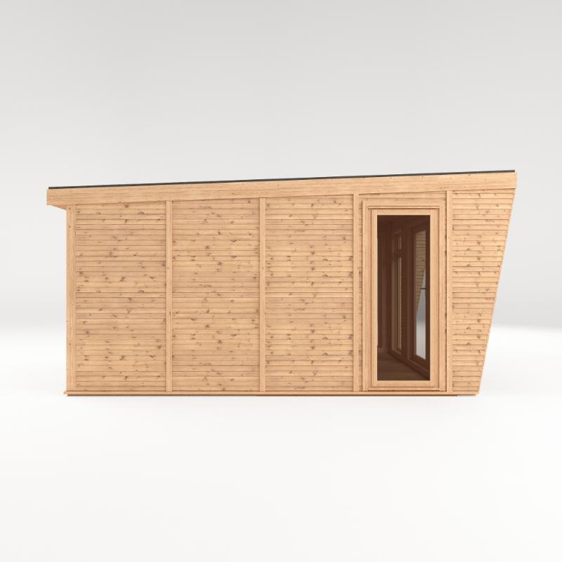 Sherwood Harlow Insulated Garden Room - 3m x 4m (72mm) Mercia