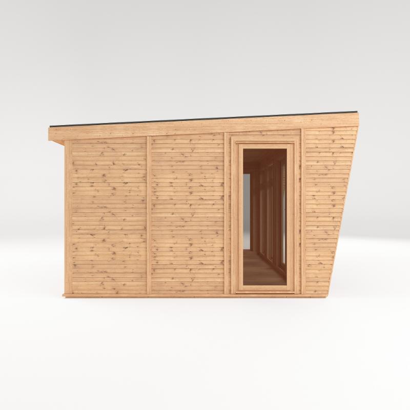 Sherwood Harlow Insulated Garden Room - 4m x 3m (72mm) Mercia