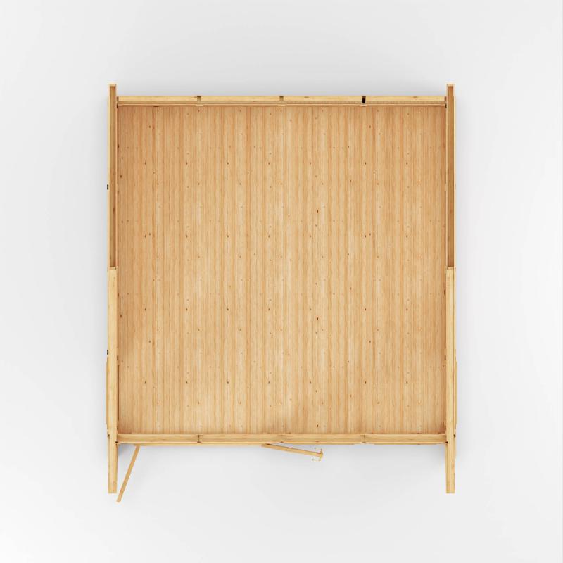 Sherwood Harlow Insulated Garden Room - 4m x 4m (72mm) Mercia