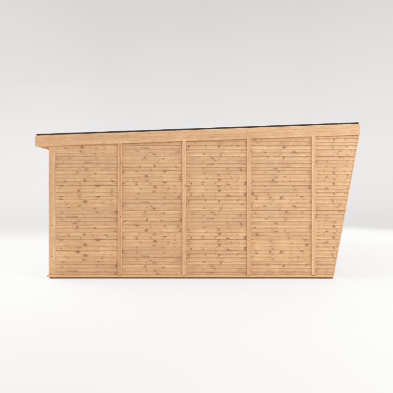 Sherwood Harlow Insulated Garden Room - 5m x 4m (72mm) Mercia