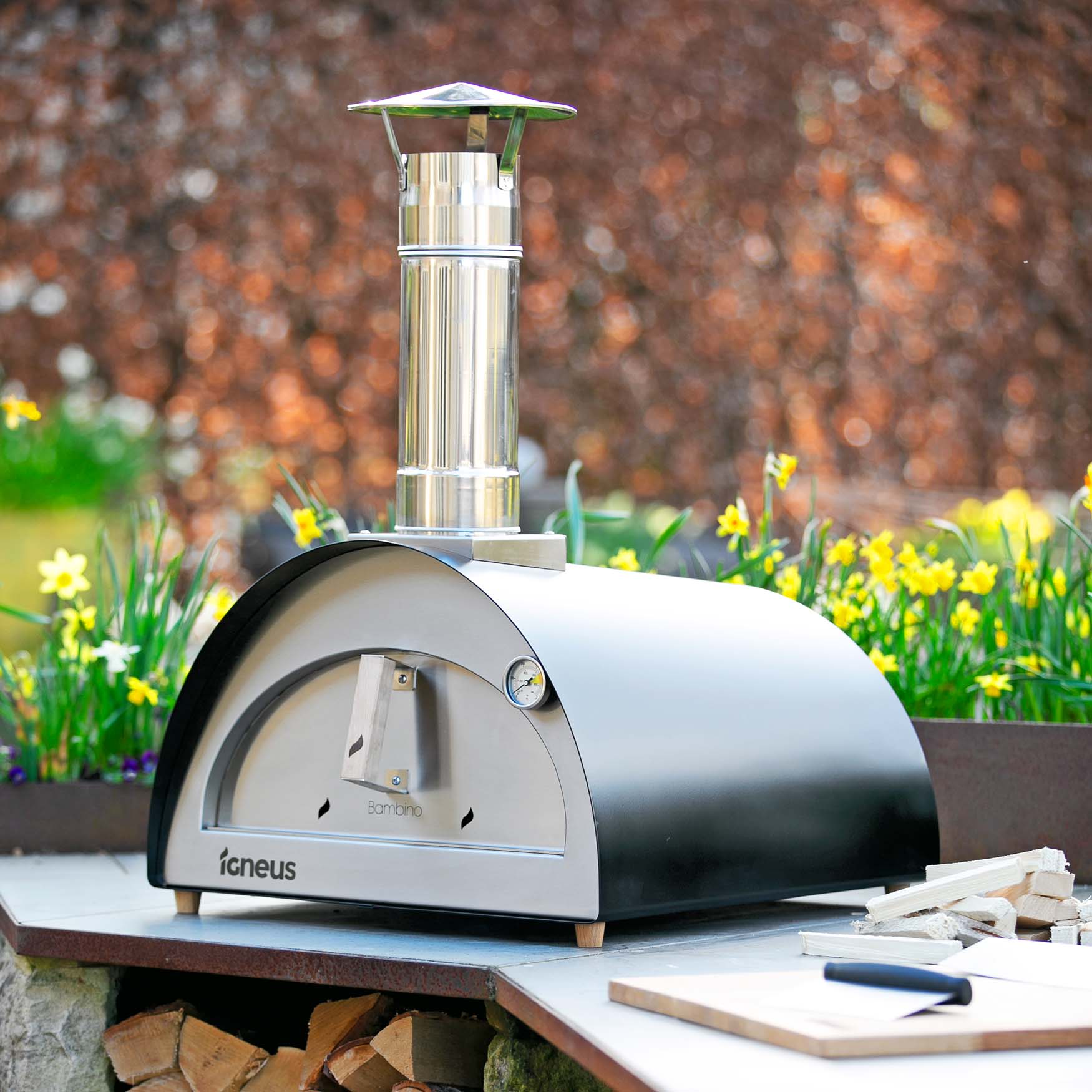 Igneus Bambino Wood Fired Pizza Oven - Starter Bundle