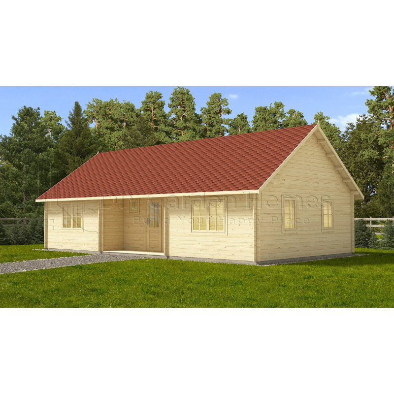 Eurovudas Katryn Log Cabin - 11m x 6m Eurovudas