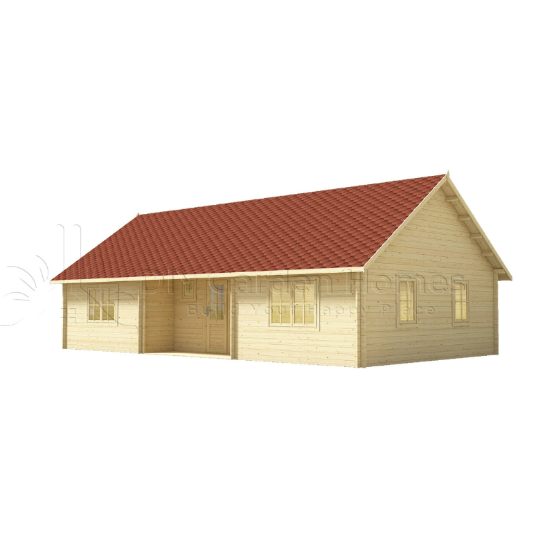 Eurovudas Katryn Log Cabin - 11m x 6m Eurovudas