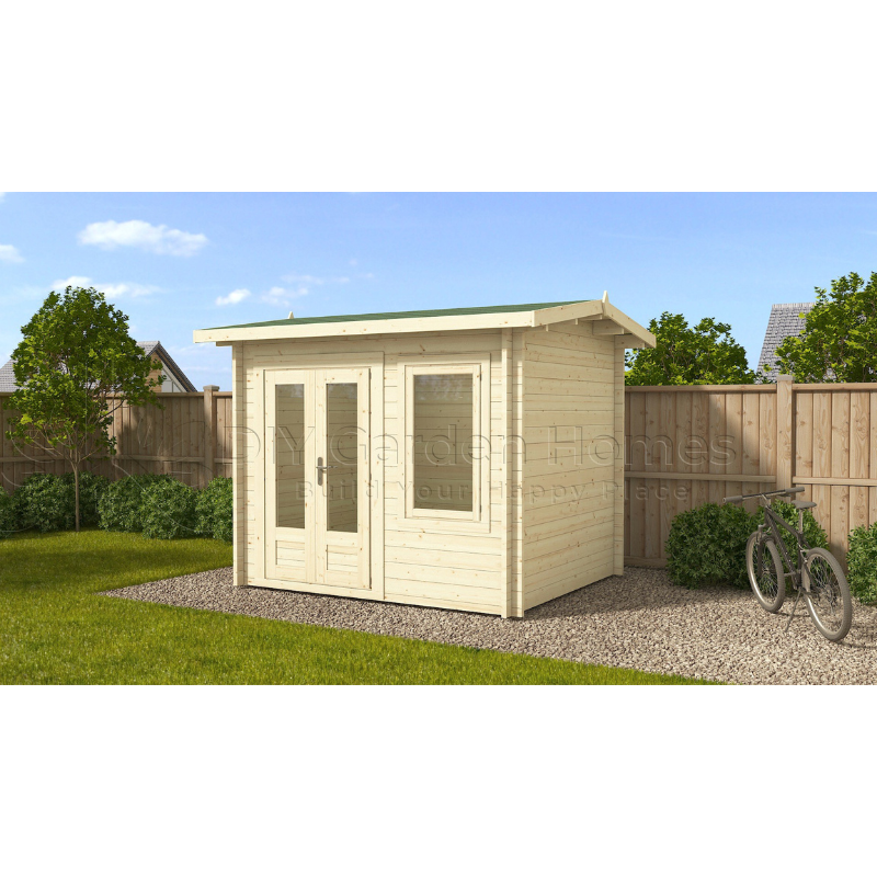 Eurovudas Kent Log Cabin - 3m x 2.5m Eurovudas