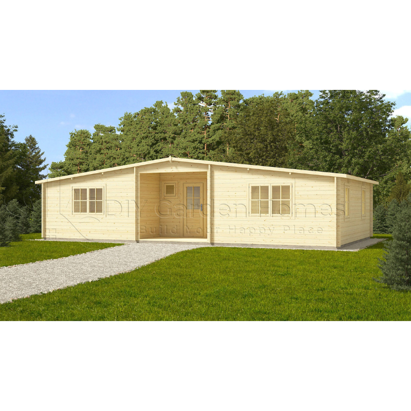 Eurovudas Kristi Log Cabin - 11m x 6m Eurovudas