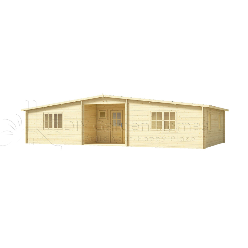 Eurovudas Kristi Log Cabin - 11m x 6m Eurovudas