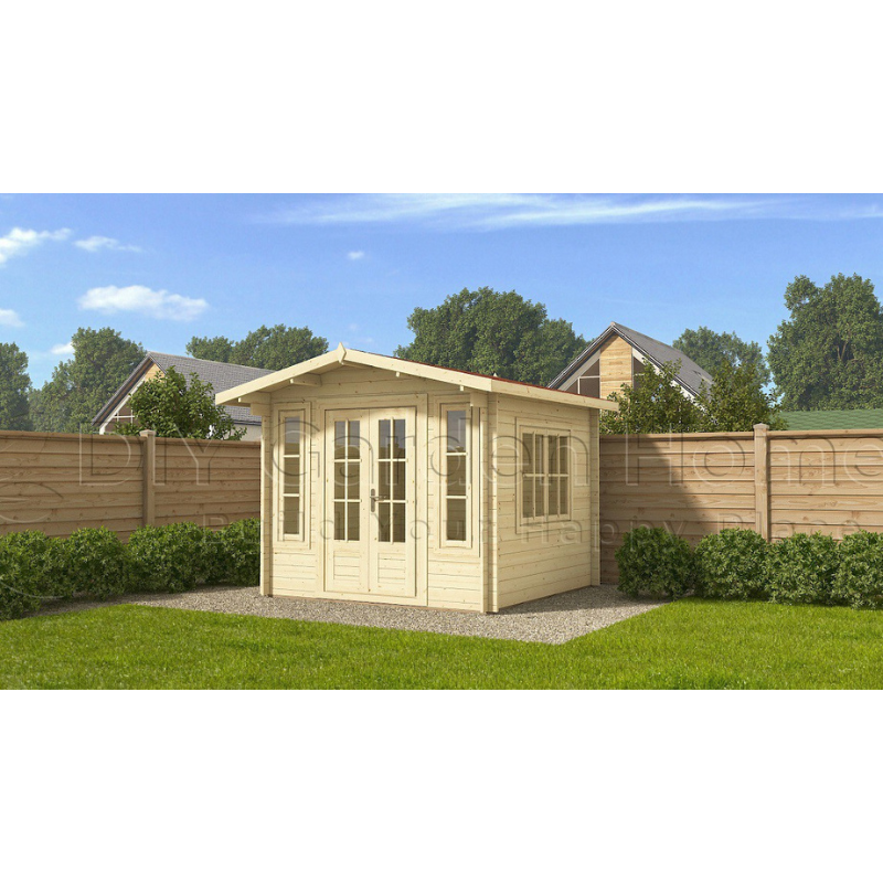 Eurovudas Brighton Log Cabin - 4m x 3m Eurovudas