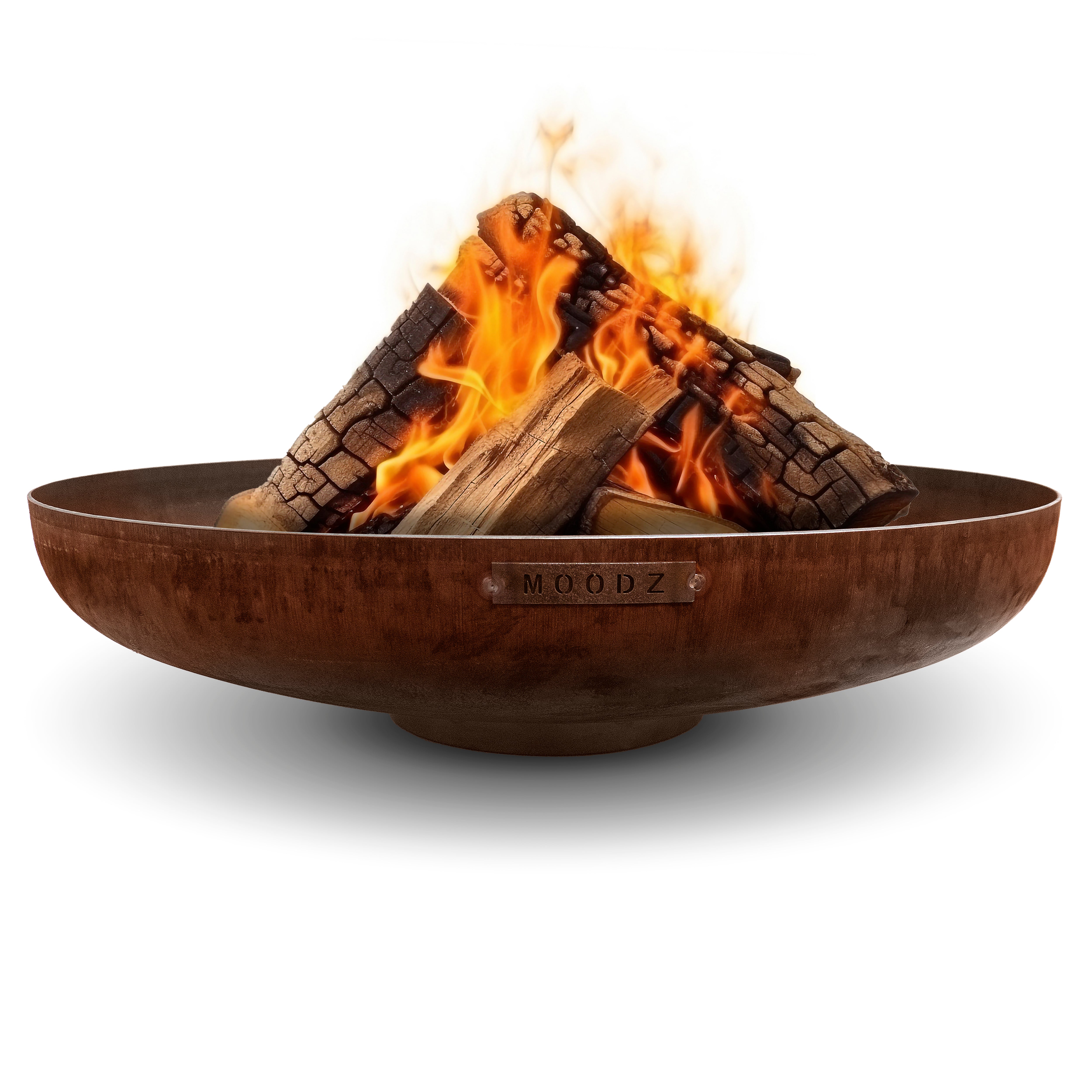 MOODZ 80cm Fire Bowl - Corten Steel