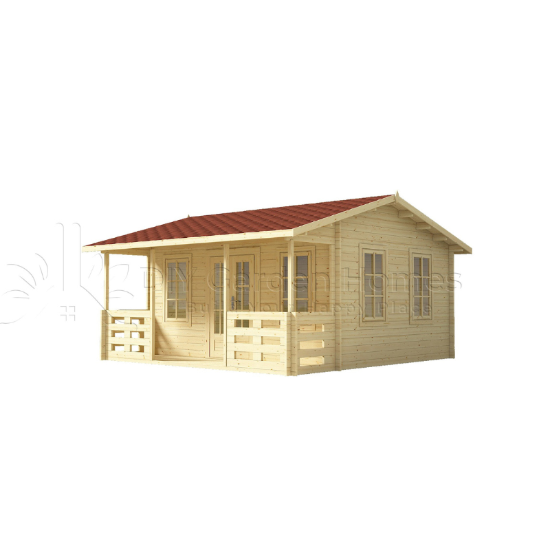 Eurovudas Malta Log Cabin - 5m x 5m Eurovudas