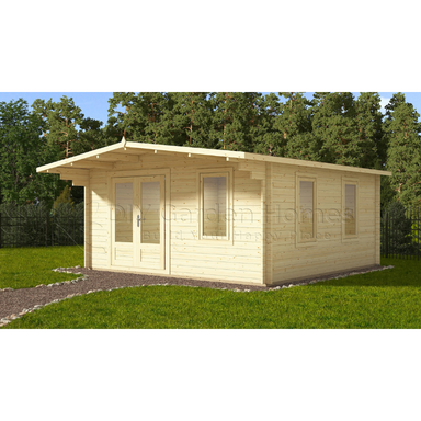Eurovudas Milano Log Cabin - 5m x 4m Eurovudas
