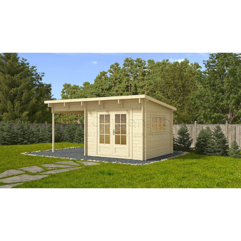 Eurovudas Nataly Log Cabin - 5m x 3m Eurovudas
