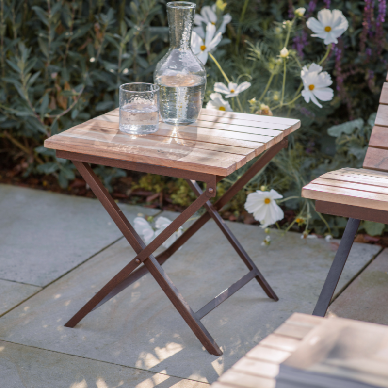 Nkuku Yatin Outdoor Side Table - Natural