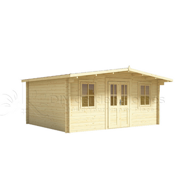 Eurovudas Oxford Log Cabin - 5m x 4m Eurovudas