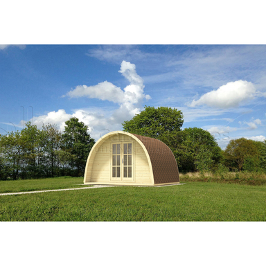 Eurovudas Pod Log Cabin - 4m x 4m Eurovudas