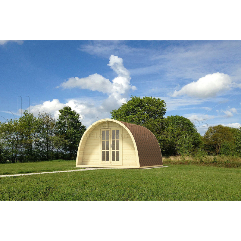 Eurovudas Pod Log Cabin - 4m x 3m Eurovudas