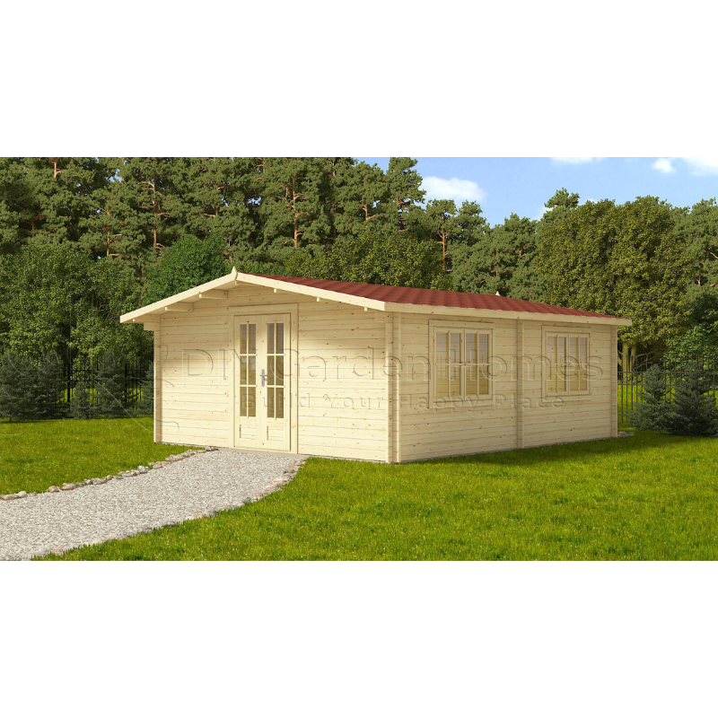 Eurovudas Palermo Log Cabin - 5m x 6m Eurovudas