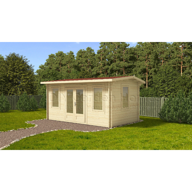 Eurovudas Rome Log Cabin - 5m x 3m Eurovudas