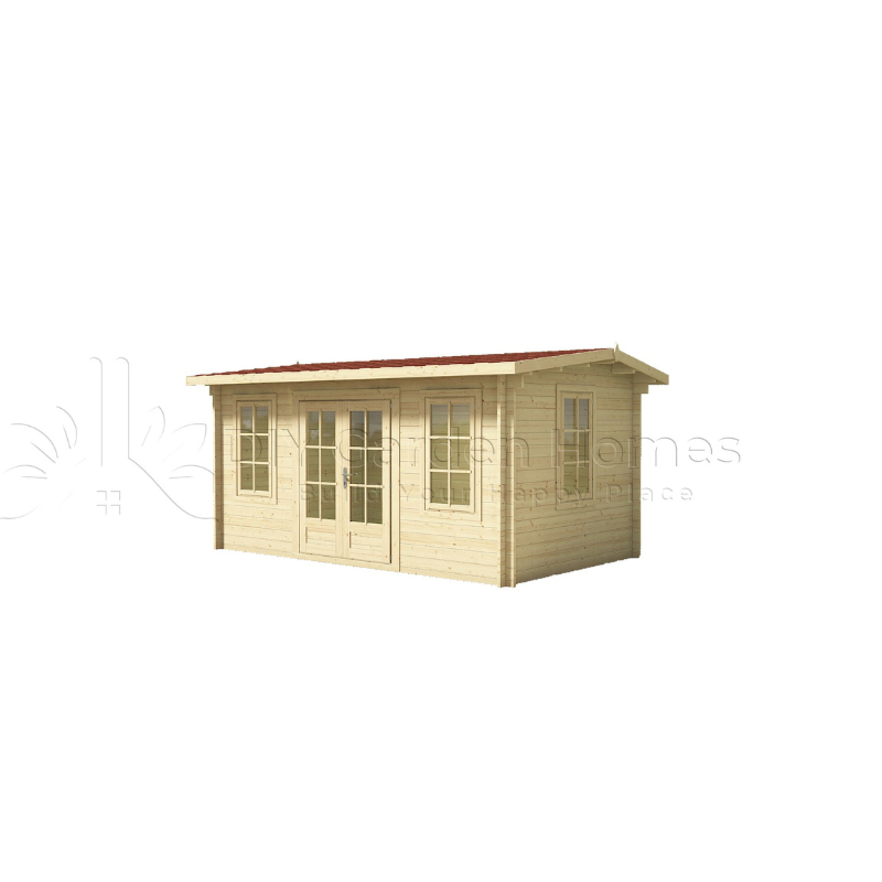 Eurovudas Rome Log Cabin - 5m x 3m Eurovudas