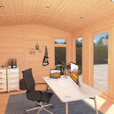 Sherwood Rufford Insulated Garden Room - 4m x 3m (72mm) Mercia