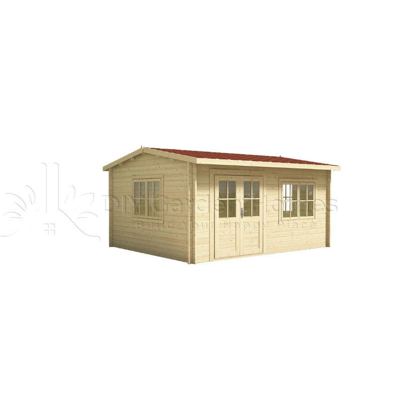 Eurovudas Rumus Log Cabin - 4m x 3m Eurovudas