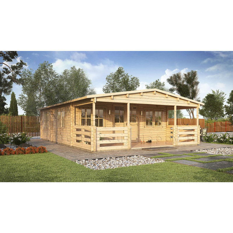 Eurovudas Spagna Log Cabin - 6m x 6.5m Eurovudas