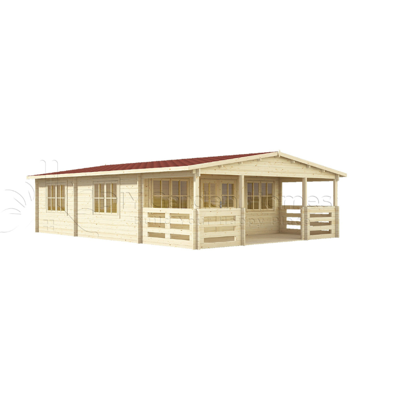 Eurovudas Spagna Log Cabin - 6m x 6.5m Eurovudas