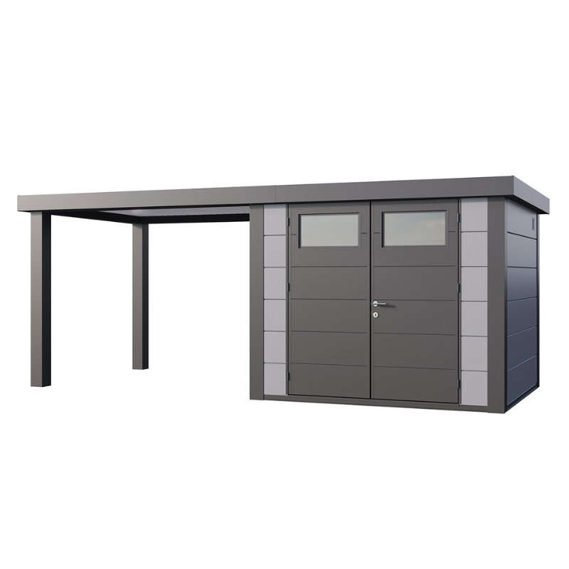 Telluria Eleganto 2724 Metal Garden Room With Large Open Lounge (19x18.5 ft) Telluria