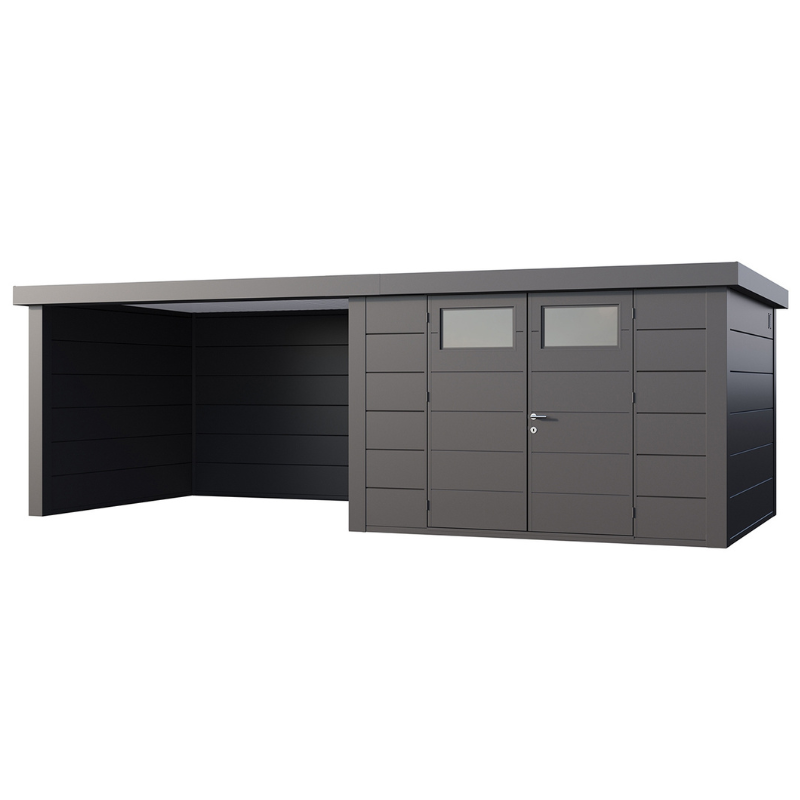 Telluria Eleganto 3030 Metal Garden Room With Large Closed Lounge (22x10.5 ft) Telluria