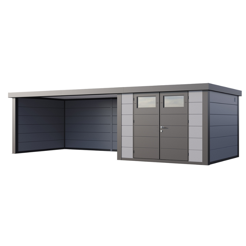 Telluria Eleganto 3330 Metal Garden Room With XL Closed Lounge (26.5x10.5 ft) Telluria