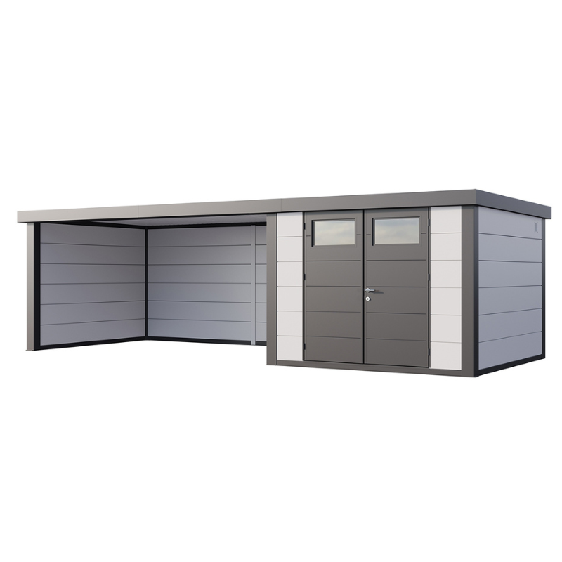 Telluria Eleganto 3330 Metal Garden Room With XL Closed Lounge (26.5x10.5 ft) Telluria