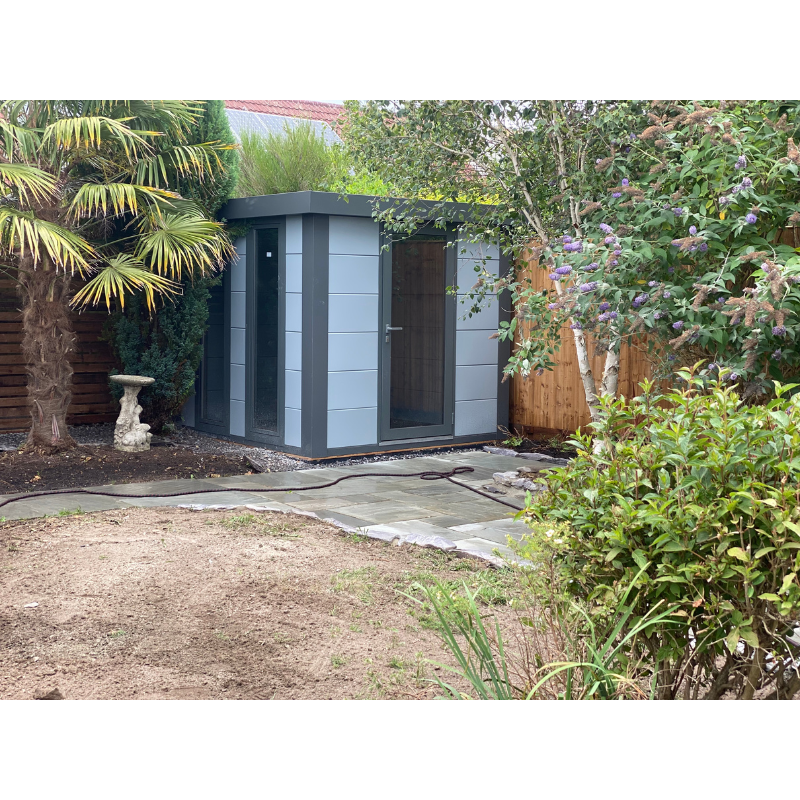 Telluria Luminato 2424 Metal Garden Room - 8x8 ft Telluria