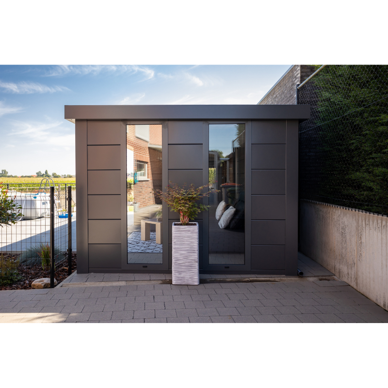 Telluria Luminato 2424 Metal Garden Room - 8x8 ft Telluria