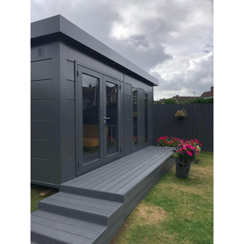 Telluria Luminato 5436 Plus Metal Garden Room - 18x12 ft Telluria