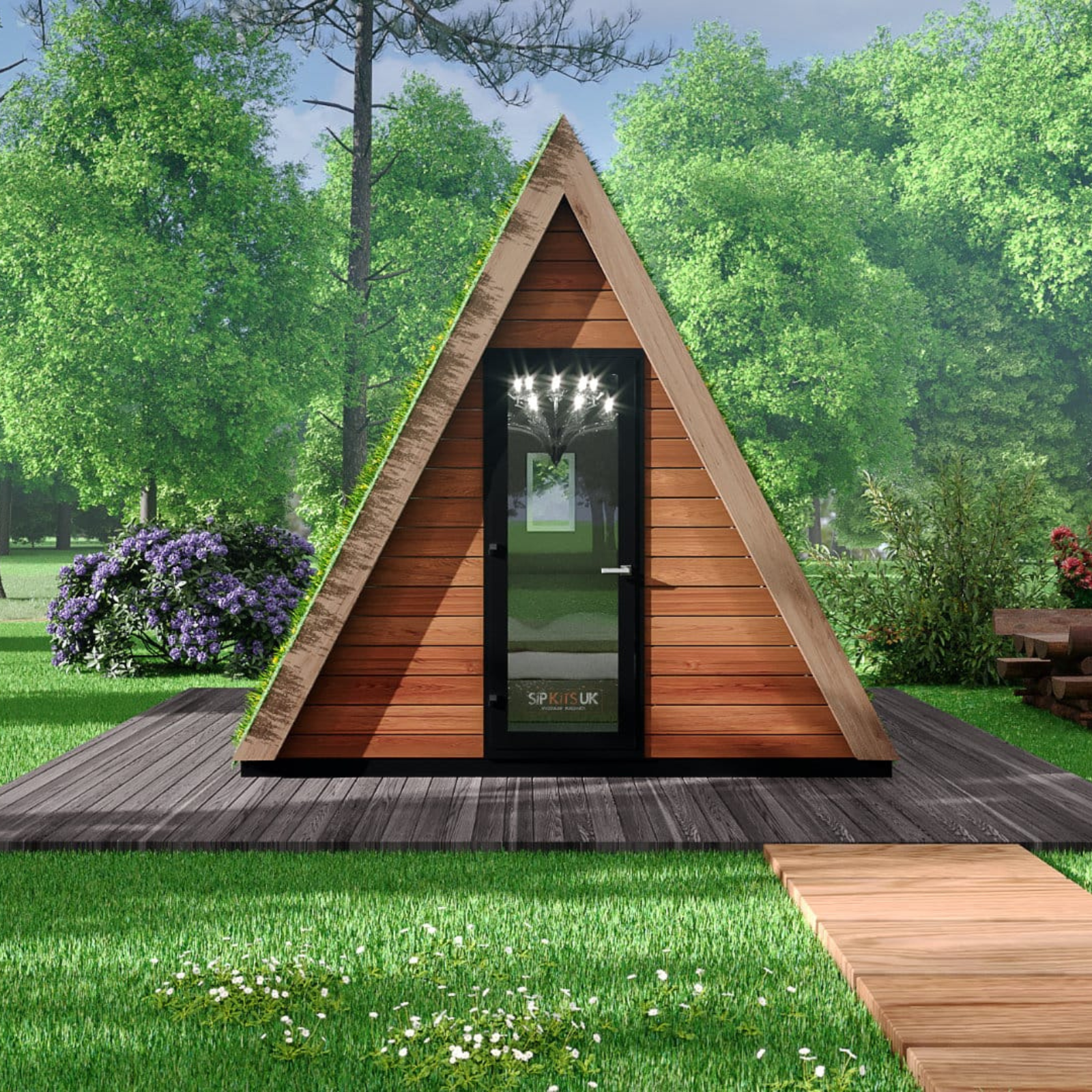 The Willow Point Glamping Pod - 3.3m x 3.5m