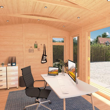 Sherwood Thoresby Insulated Garden Room - 5m x 3m (72mm) Mercia