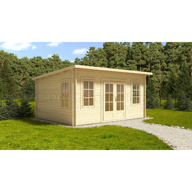 Eurovudas Torino Log Cabin - 5m x 4m Eurovudas