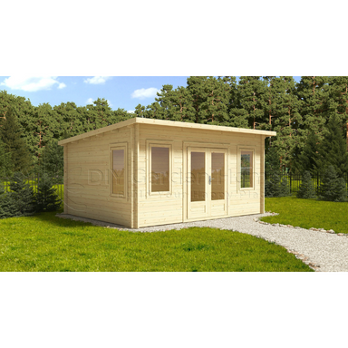 Eurovudas Torino Log Cabin - 5m x 4m Eurovudas