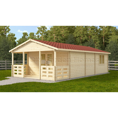 Eurovudas Typ Log Cabin - 5m x 10m Eurovudas
