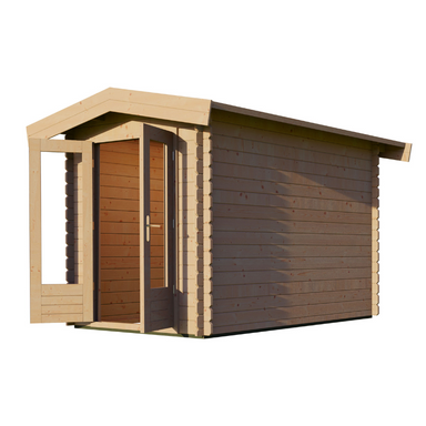 Woodpro Apex Roof Log Cabin - 2 x 3 Woodpro
