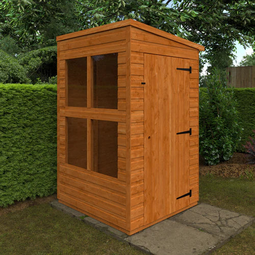 Woodlands Flex Pent Sun Room - 4ft x 4ft Woodlands