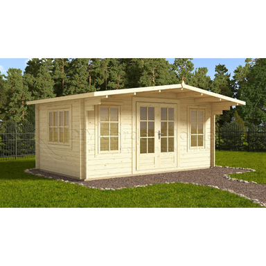 Eurovudas York Log Cabin - 5m x 3m Eurovudas
