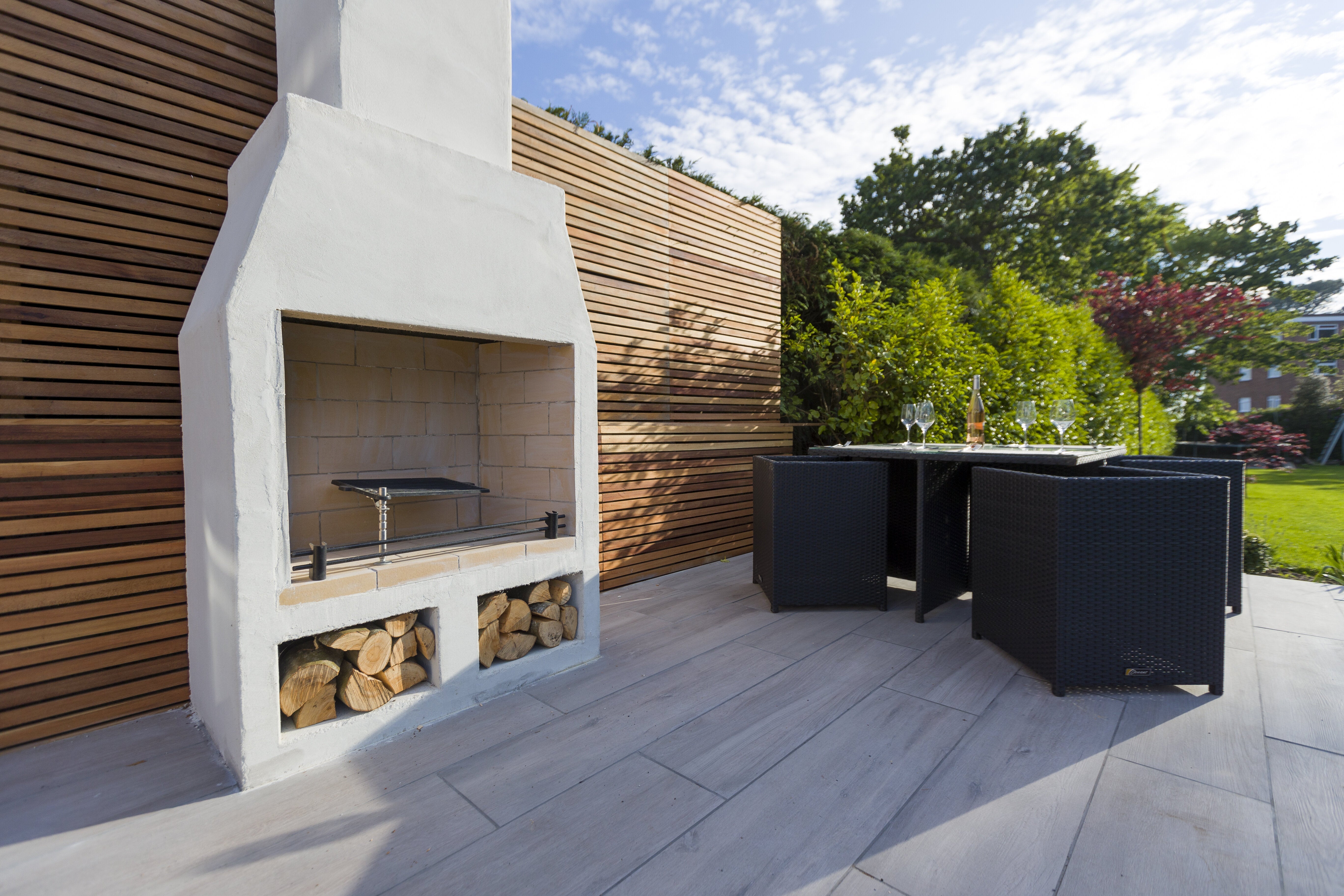 Schiedel Isokern 950 Outdoor Fireplace