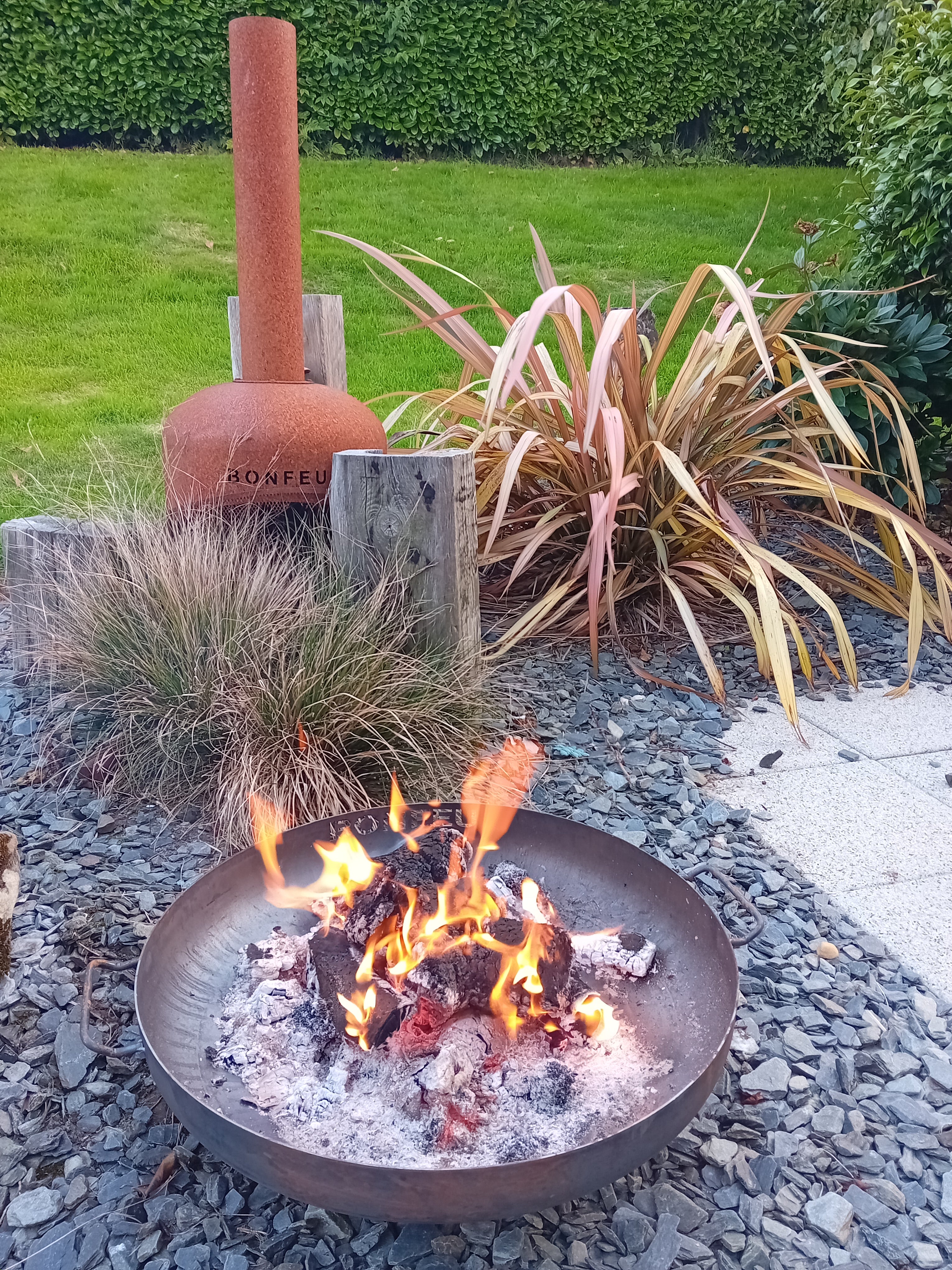 Bonfeu Bonbowl Plus Fire Bowl 60cm - Corten Steel Bonbowl
