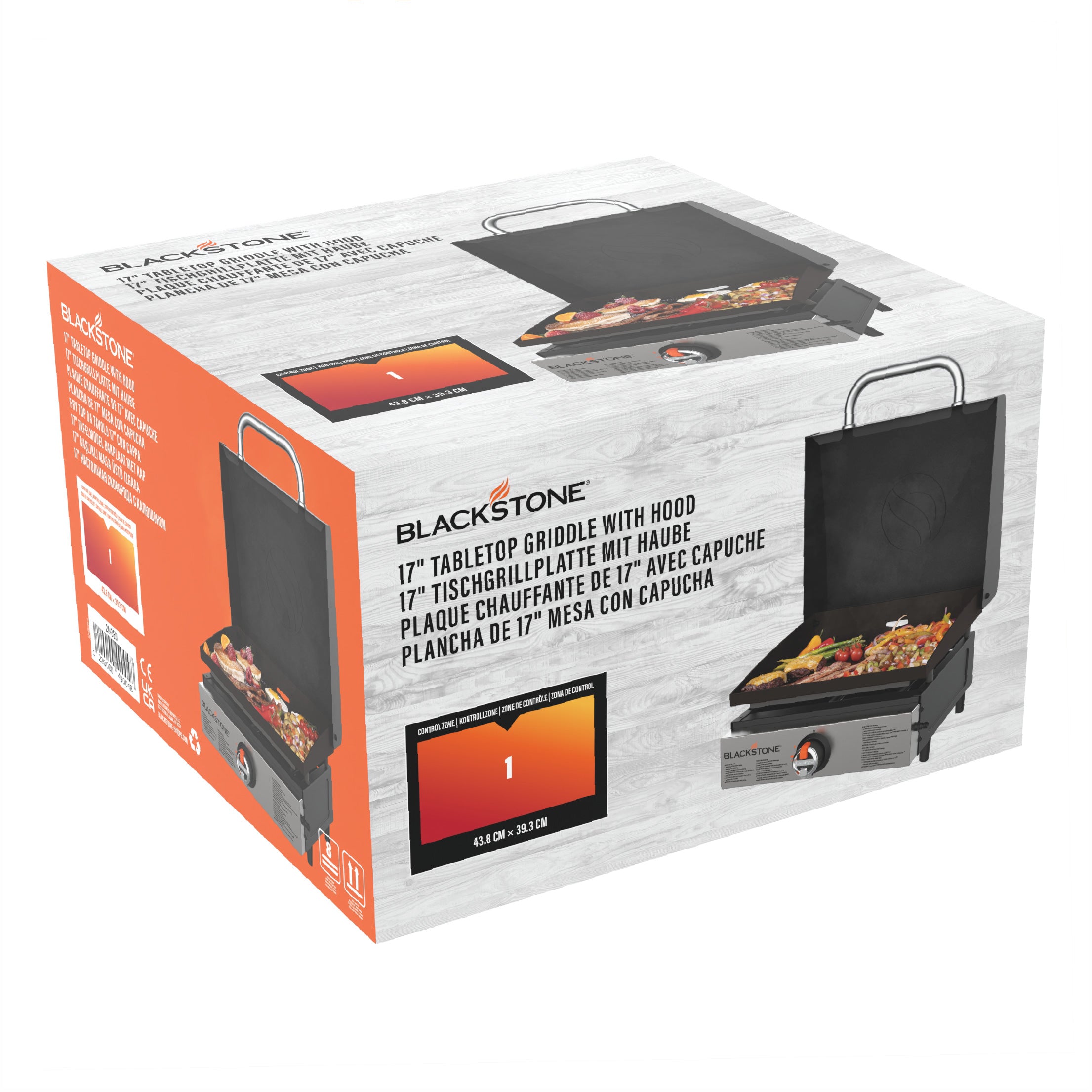 Blackstone Table Top Griddle With Cooking Hood - 17" (257-2143EU)
