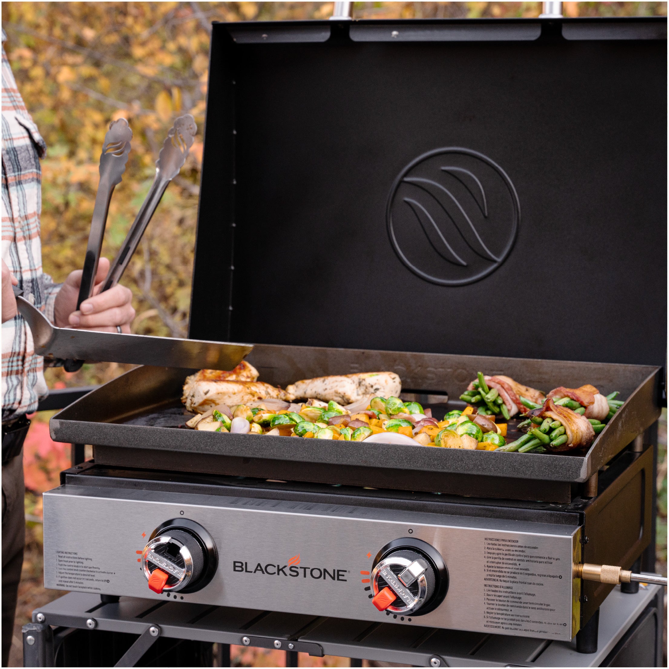 Blackstone Table Top Griddle With Cooking Hood - 22" (257-2144EU)