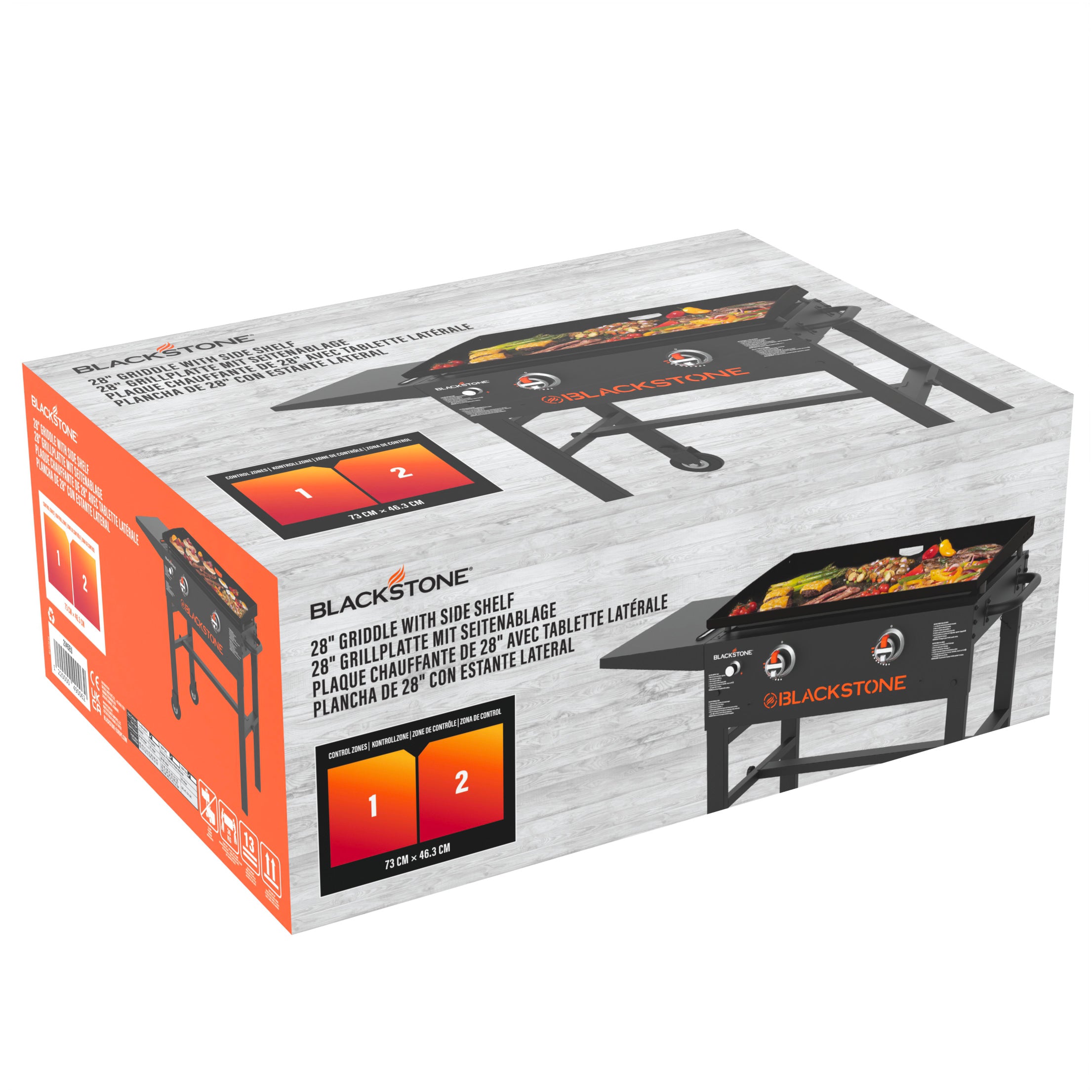 Blackstone Griddle With Side Shelf Cooking Station - 28" (257-2145EU)