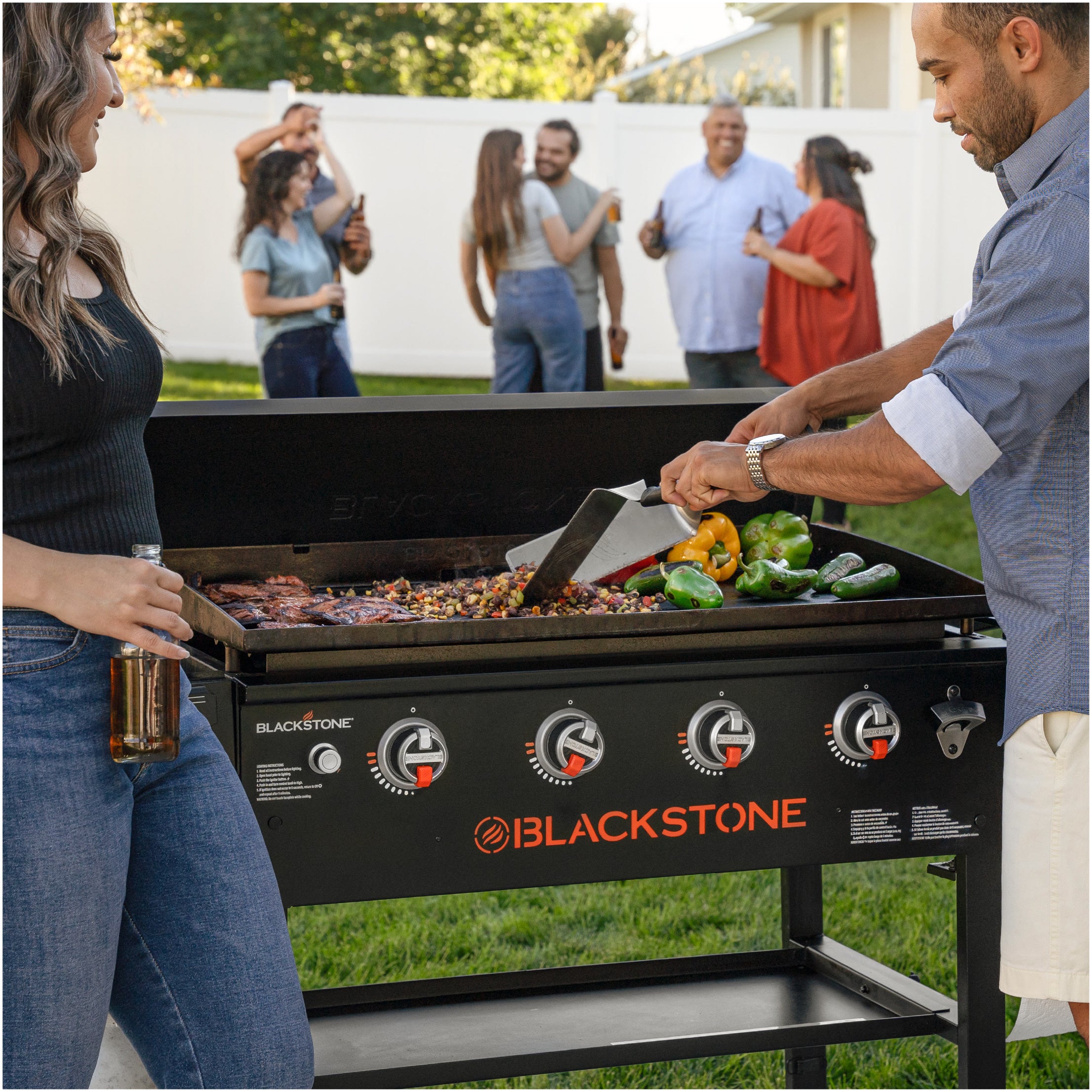Blackstone Griddle With Side Shelf & Hard Cover - 36" (257-2149EU)
