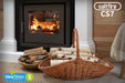 Saltfire CS7 Cassette 7kW Inset Stove Saltfire
