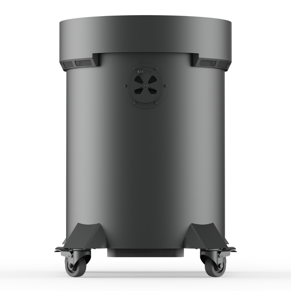 Alchemy 24" Smoker, Grill, & Plancha 3-in-1 - Black