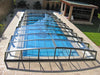 Corona Low Telescopic Swimming Pool Enclosure DIY Garden Homes